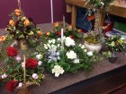 Some photos of the 36 arrangements done by the very talented ladies at workshop December 2016 part one