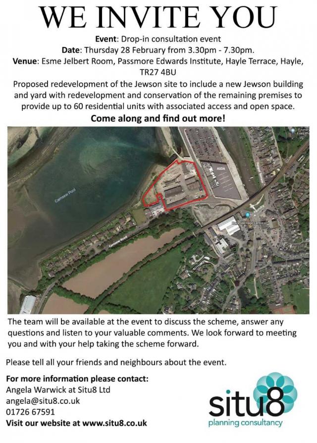 Jewson's Development | Drop-in consultation event 28 Feb 2019