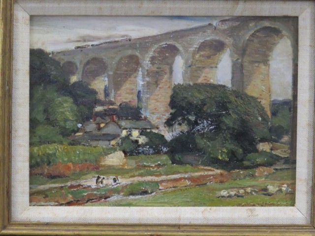 Angarrack Bridge, Cornwall, Eng | George Gardner Symons (British/American 1862-1930)