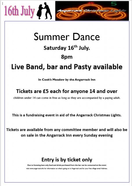 Summer Ball 2016 in aid of Angarrack Christmas Lights Summer Ball 2016 in aid of Angarrack Christmas Lights