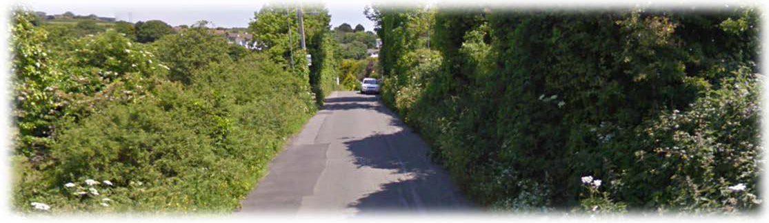 Frist lane - narrow rural highway with no road markings